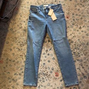 Madewell 9” high-rise skinny jeans